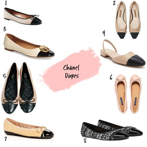 chanel ballet flats dupe amazon|chanel slingback flats dupe.